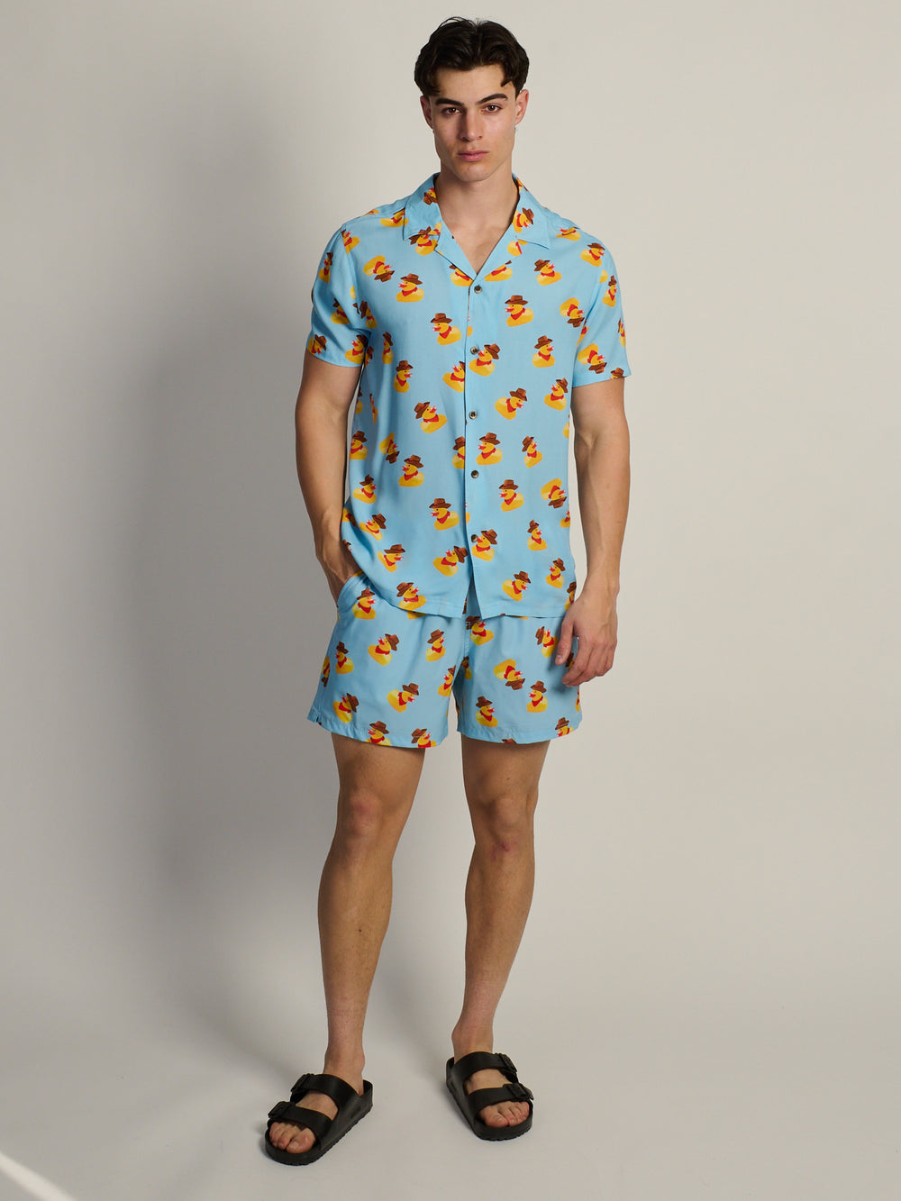 CHEMISE KOLBY COWBOY DUCK – BLEU CLAIR