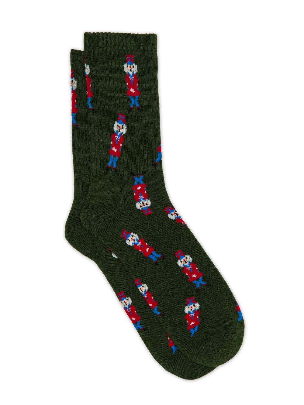KOLBY KOLBY NUTCRACKER SOCK - FOREST - Boathouse