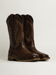 KOLBY MENS KOLBY BRONCO COWBOY BOOTS - DARK BROWN - Boathouse