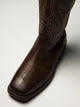 KOLBY MENS KOLBY BRONCO COWBOY BOOTS - DARK BROWN - Boathouse