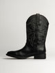 KOLBY MENS KOLBY BRONCO COWBOY BOOTS - BLACK - Boathouse