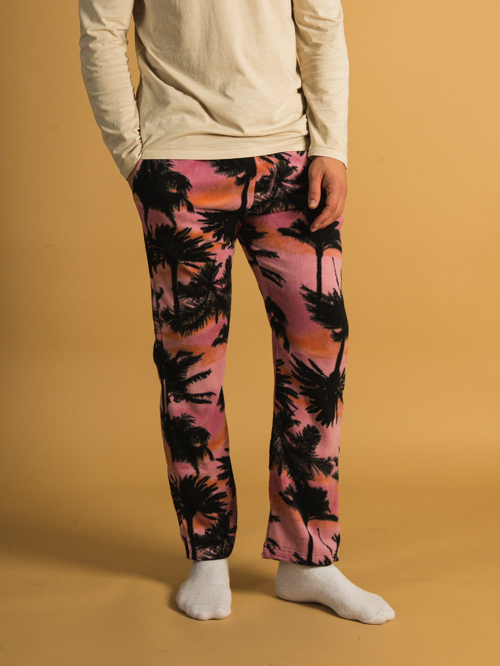 KOZIES PANTALON POLAIRE IMPRIMÉ - DÉSTOCKAGE