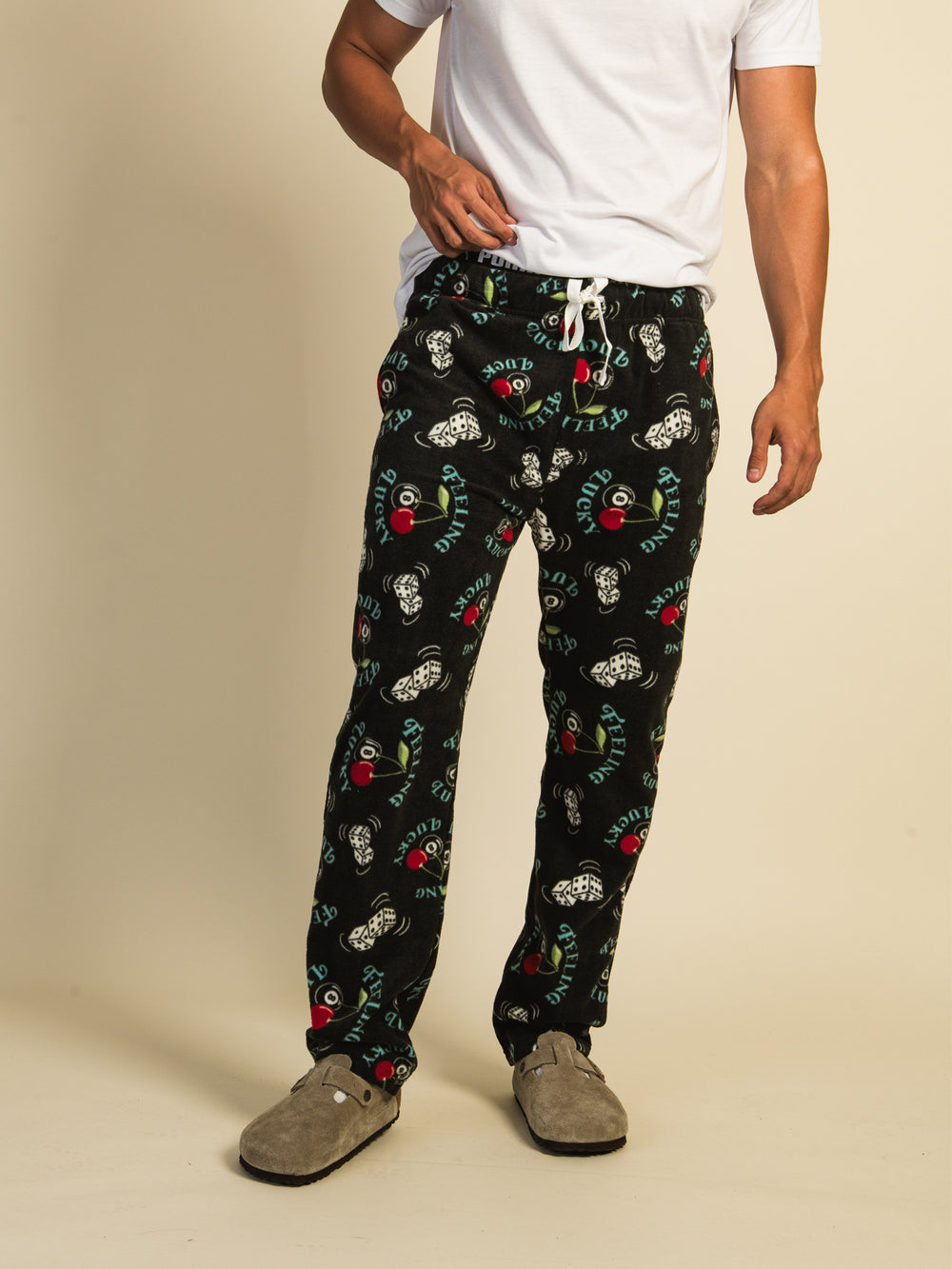 KOZIES PRINTED POLAR FLEECE PANT - CLEARANCE