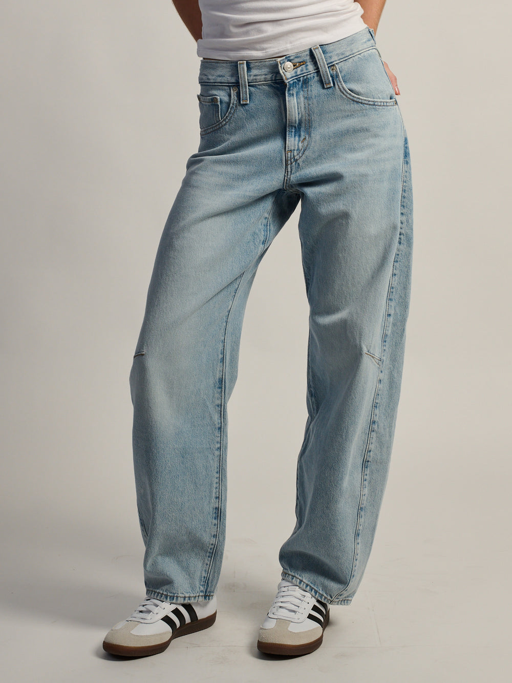 JEAN LEVIS CINCH BARREL - ABRAIDED ART