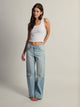 LEVIS LEVIS MIDDY LOOSE BOOT JEAN - ABRAIDED ART - Boathouse