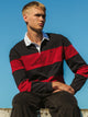 LEVIS LEVIS PIECED UNION RUGBY TEE - B/R - Boathouse