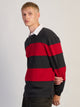 LEVIS LEVIS PIECED UNION RUGBY TEE - B/R - Boathouse