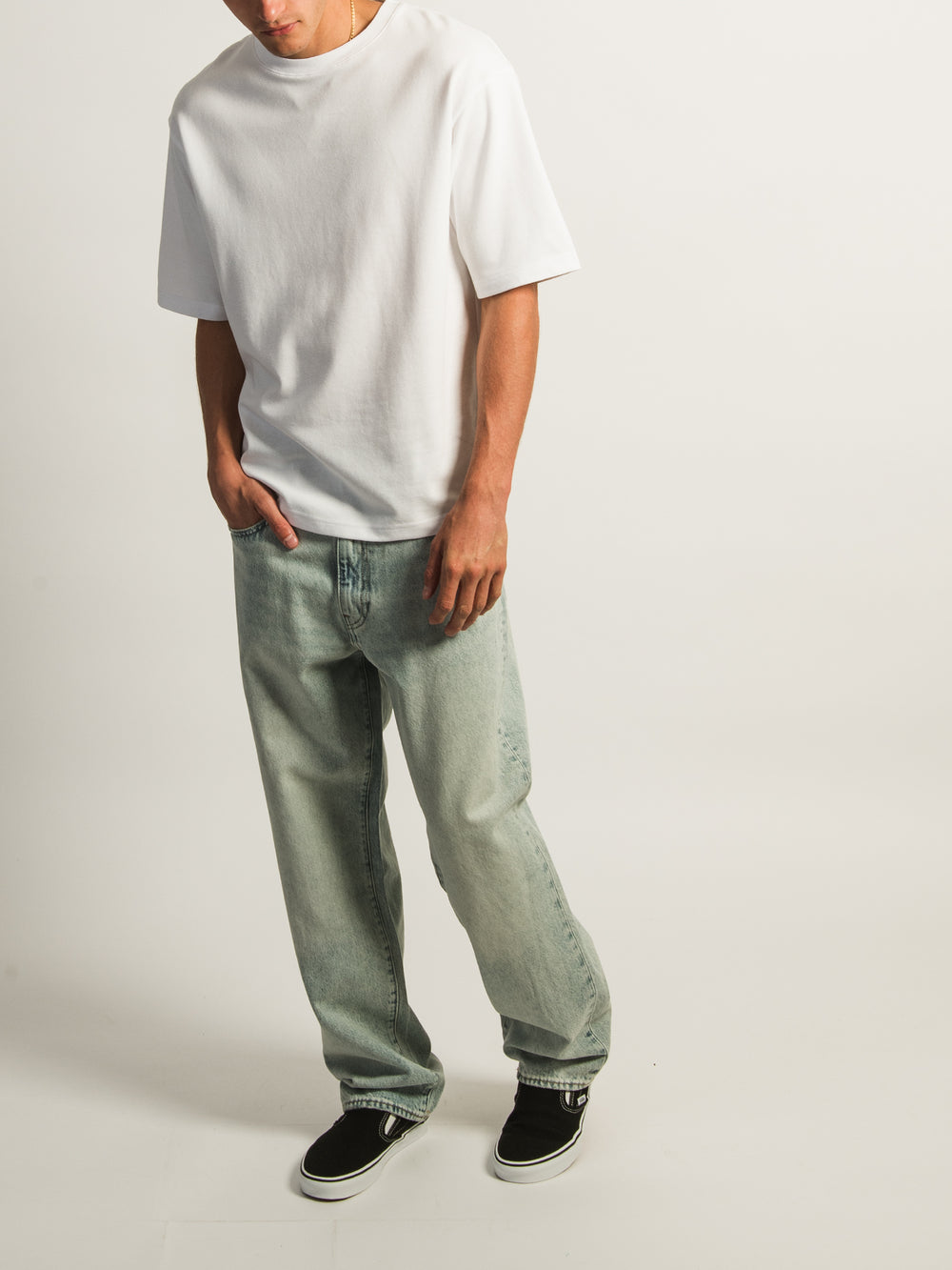 LEVIS 568 DROIT À COUPE AMPLE 32" - BBY BLUE