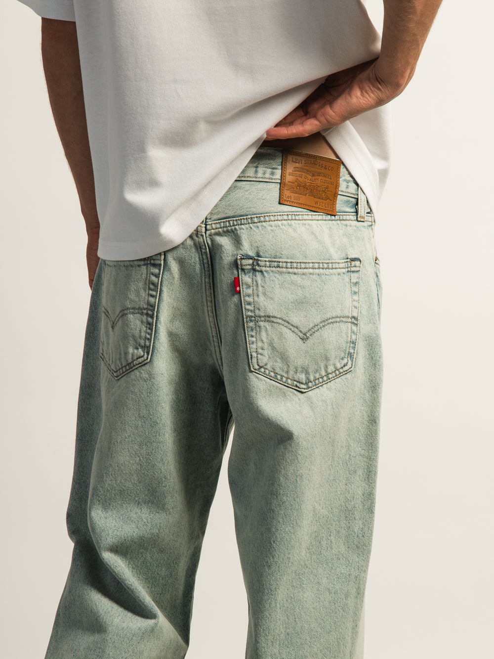LEVIS LEVIS 568 LOOSE STRAIGHT 32in - BBY BLUE - Boathouse