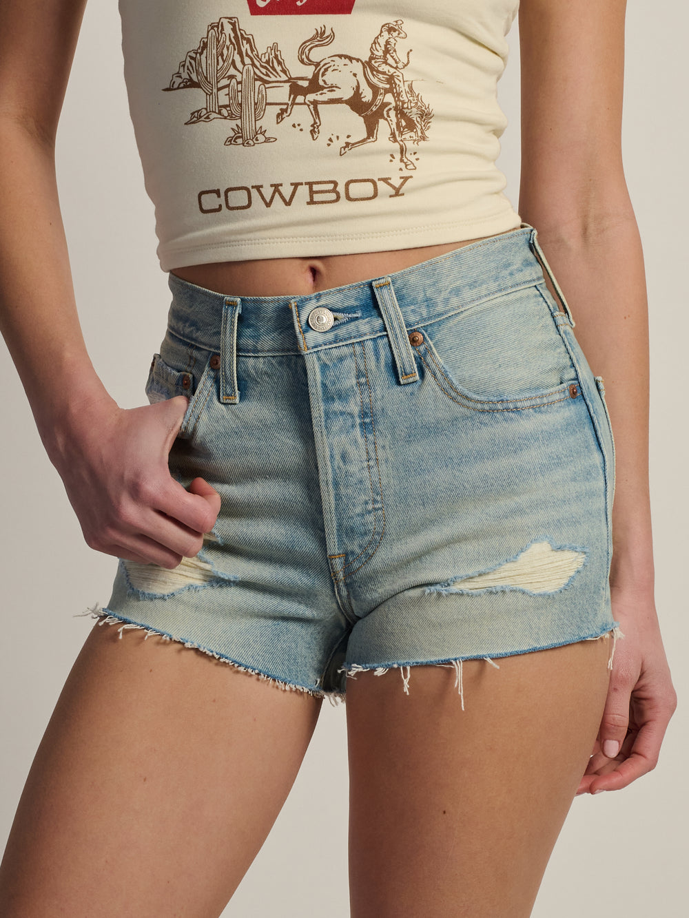 LEVIS LEVIS 501 OG SHORT - EXTENDED VACATION - Boathouse