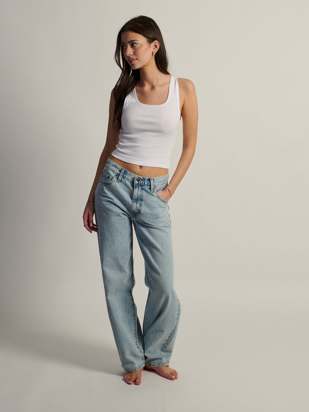 LEVIS LEVIS BAGGY DAD JEAN - FAN FLARE - Boathouse