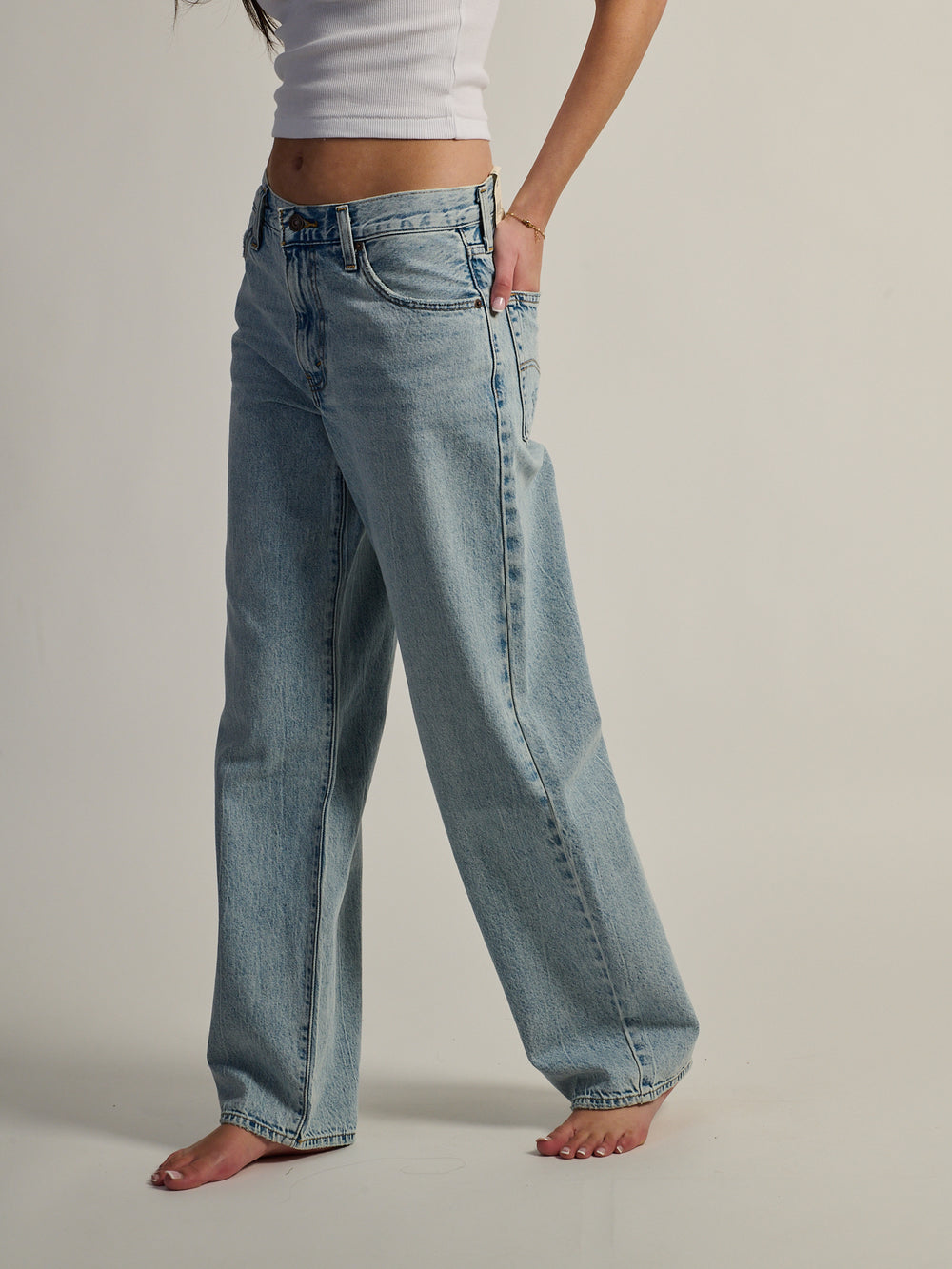 LEVIS LEVIS BAGGY DAD JEAN - FAN FLARE - Boathouse
