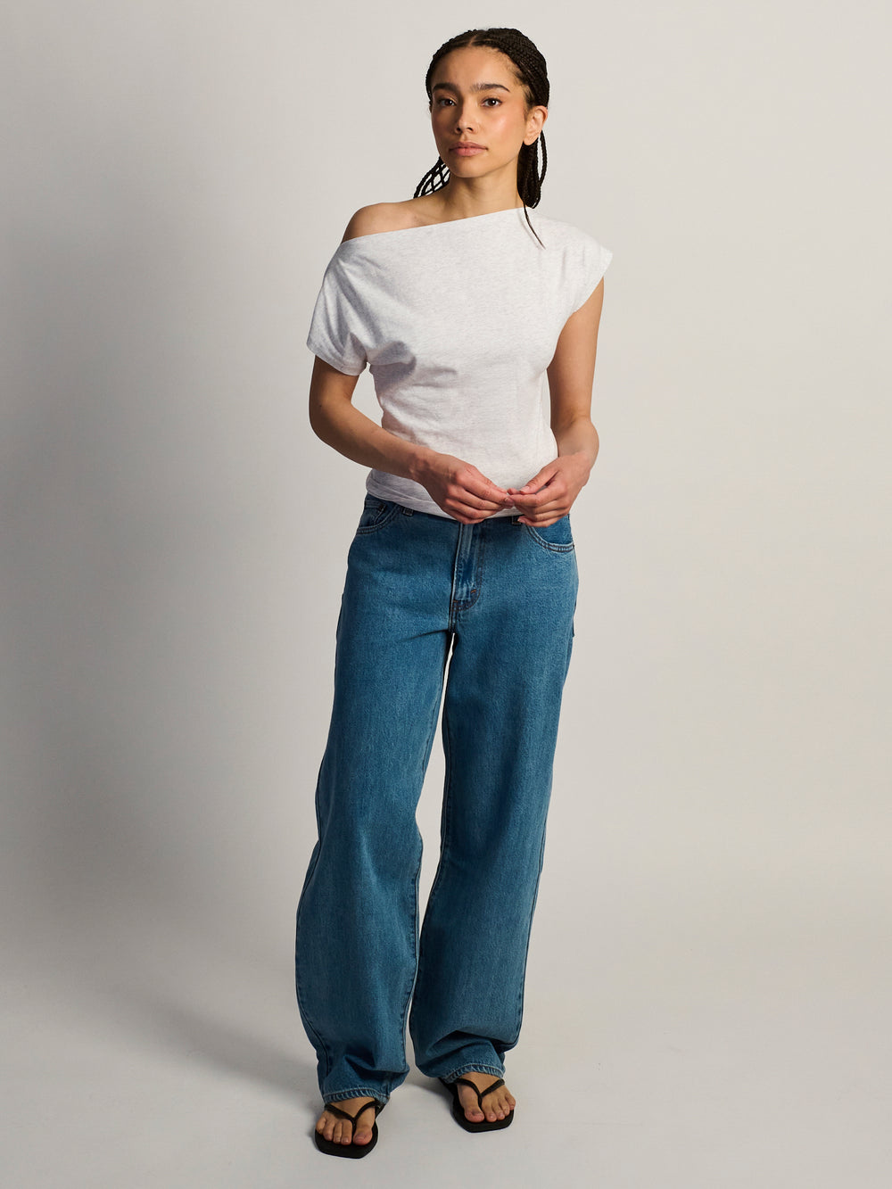 LEVIS BAGGY DAD JEAN - OWN IT STONE