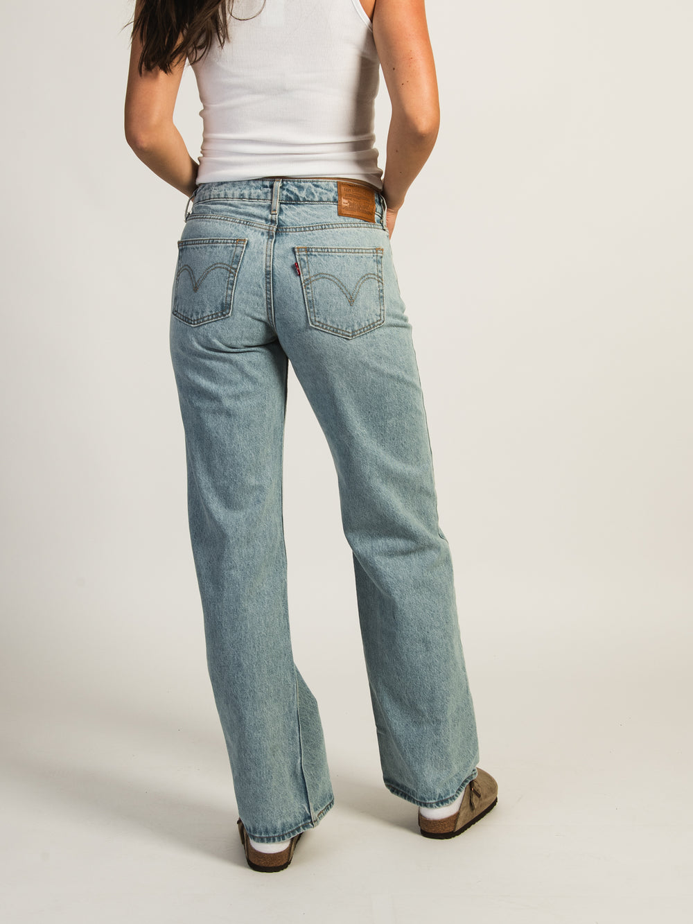 JEAN LEVIS LOW LOOSE BLASTED