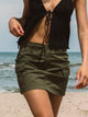LEVIS LEVIS MINI CARGO SKIRT - OLIVE - CLEARANCE - Boathouse