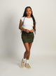LEVIS LEVIS MINI CARGO SKIRT - OLIVE - CLEARANCE - Boathouse