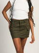 LEVIS LEVIS MINI CARGO SKIRT - OLIVE - CLEARANCE - Boathouse