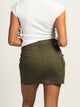 LEVIS LEVIS MINI CARGO SKIRT - OLIVE - Boathouse