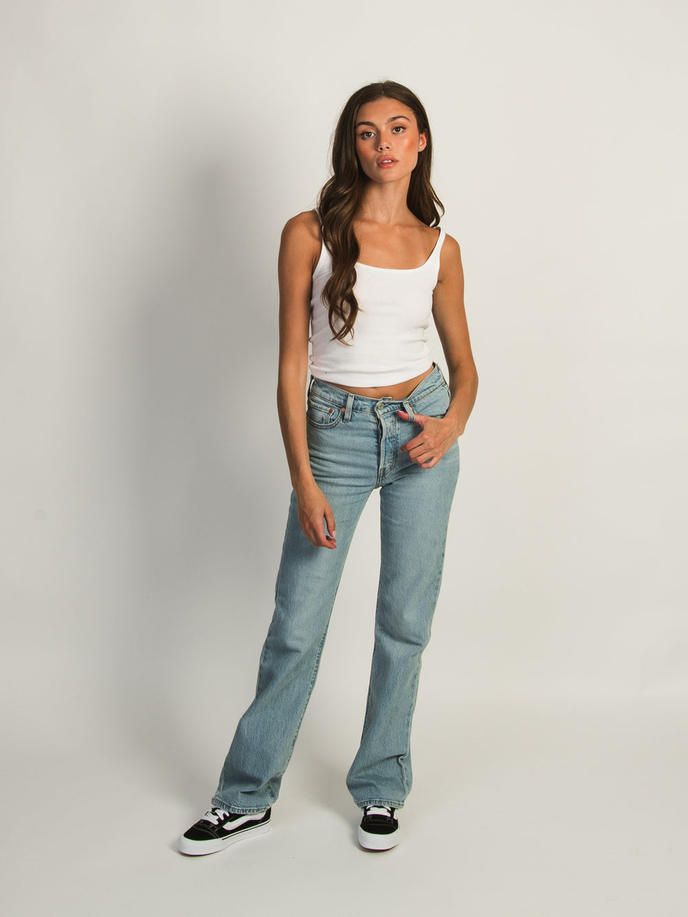 LEVIS WEDGIE BOOT - BLASTED STONE