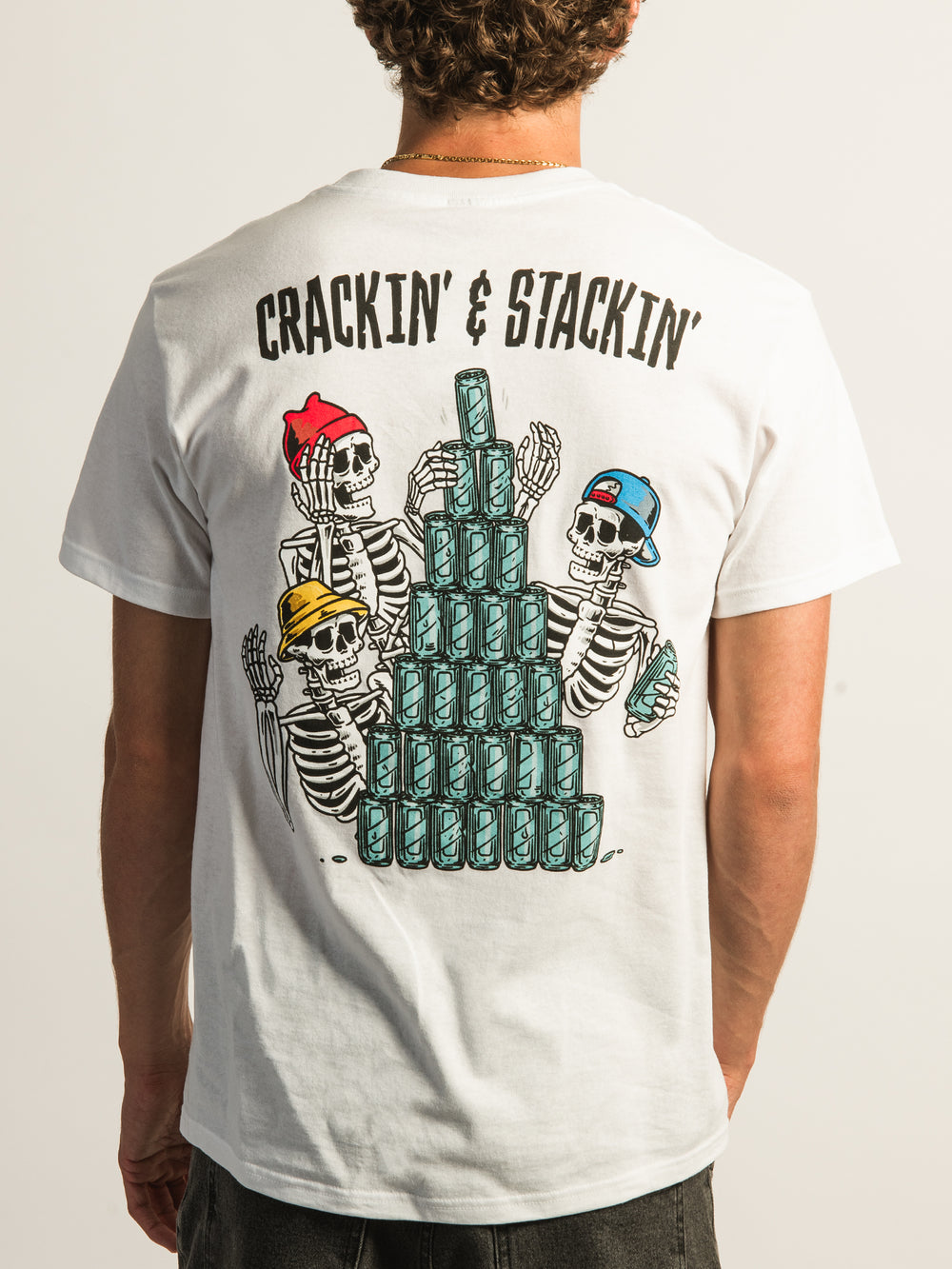 LAST CALL CRACKIN & STACKIN T-SHIRT