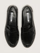STEVE MADDEN WOMENS STEVE MADDEN CREATIVE LOAFER - BLACK - Boathouse