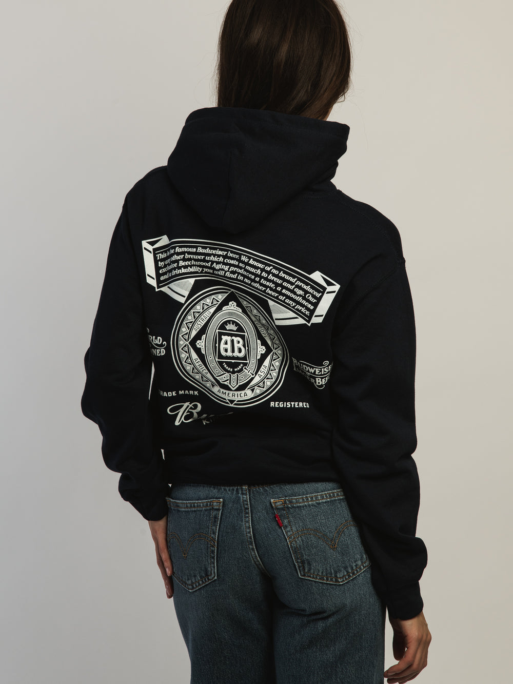BUDWEISER RETRO PULLOVER HOODIE