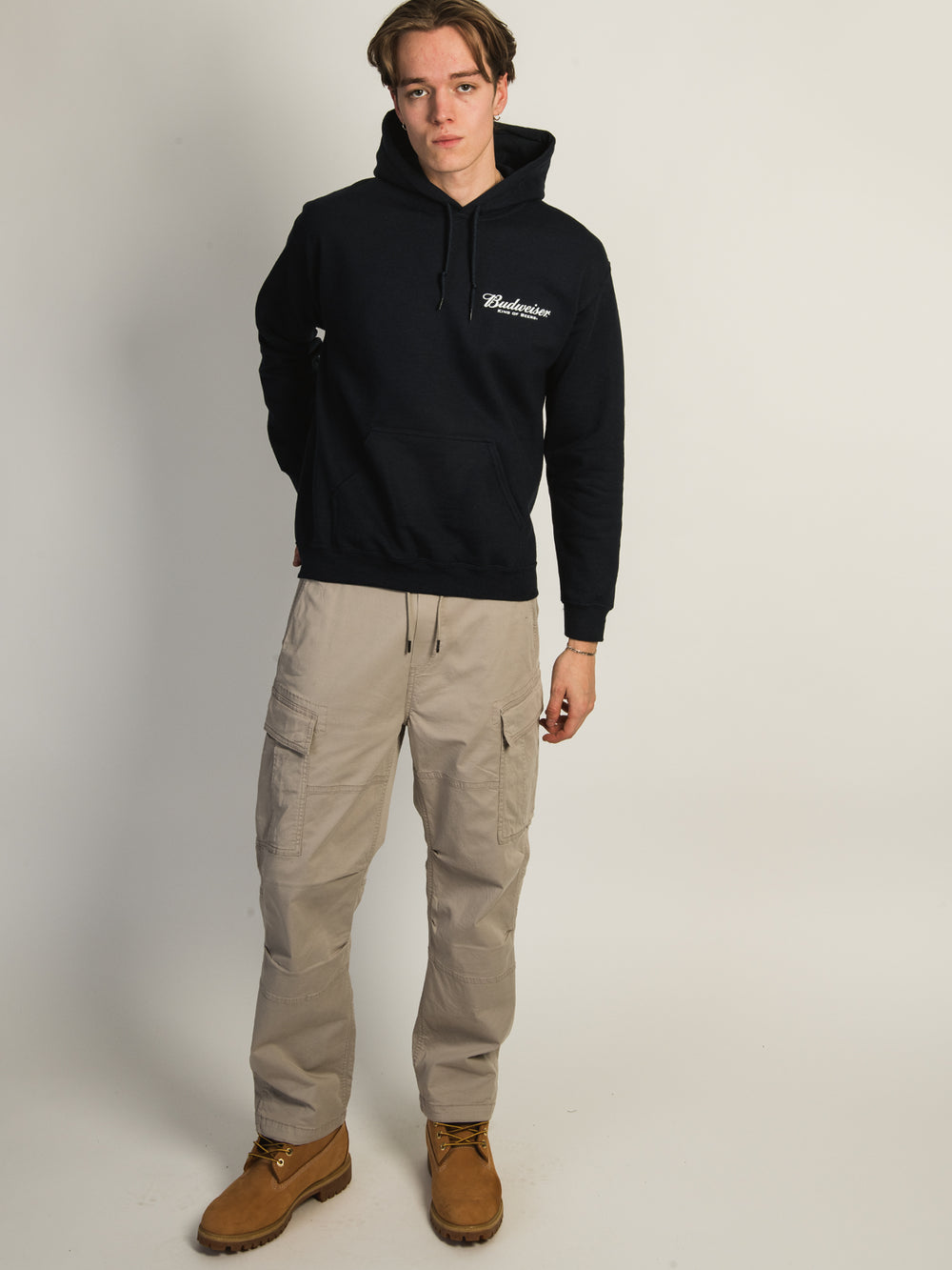 BUDWEISER RETRO PULLOVER HOODIE