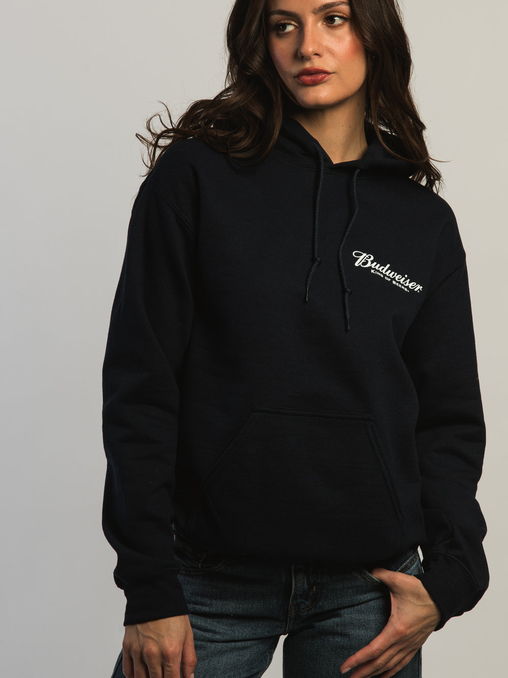 BUDWEISER RETRO PULLOVER HOODIE