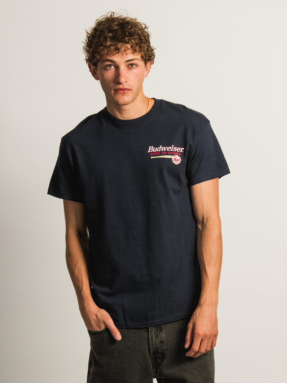 T-SHIRT BASEBALL BUDWEISER