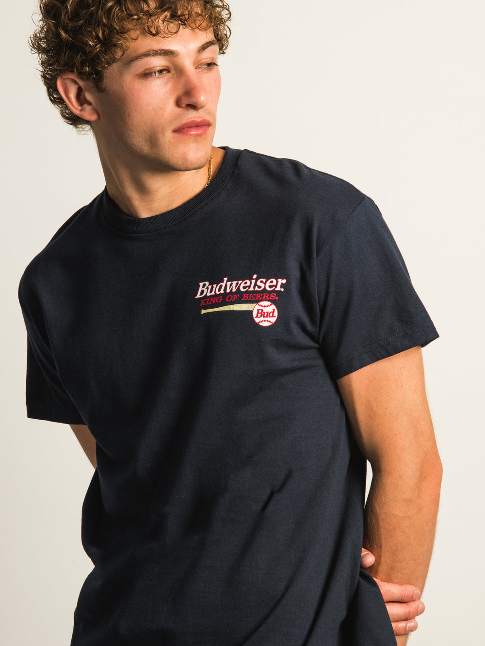 T-SHIRT BASEBALL BUDWEISER