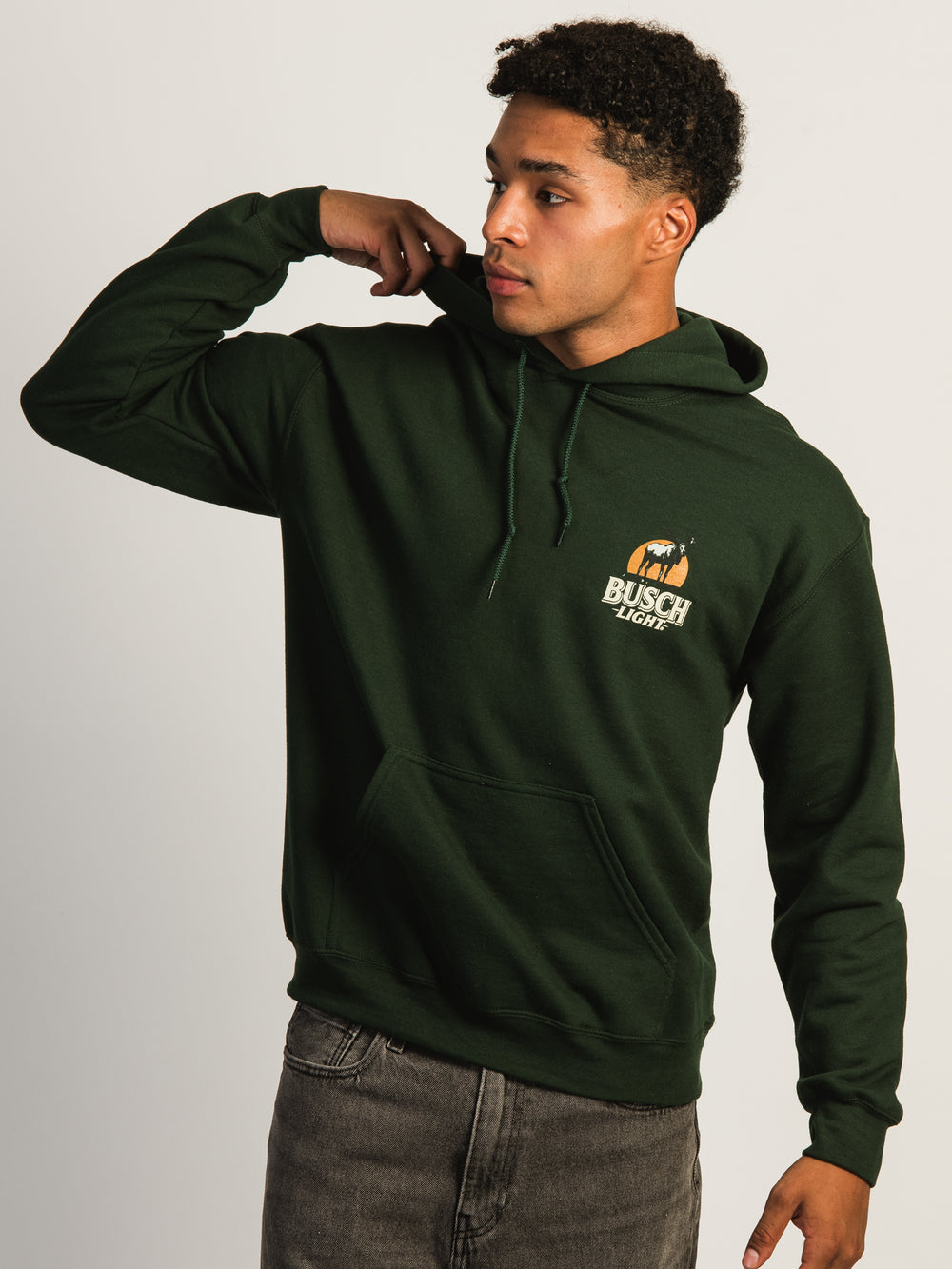 BUSCH LIGHT OUTDOORS PULLOVER HOODIE