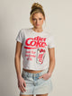 LICENSED DIET COKE BOXY TEE - Boathouse