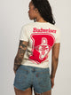 BUDWEISER BUDWEISER BASIC BOXY TEE - Boathouse