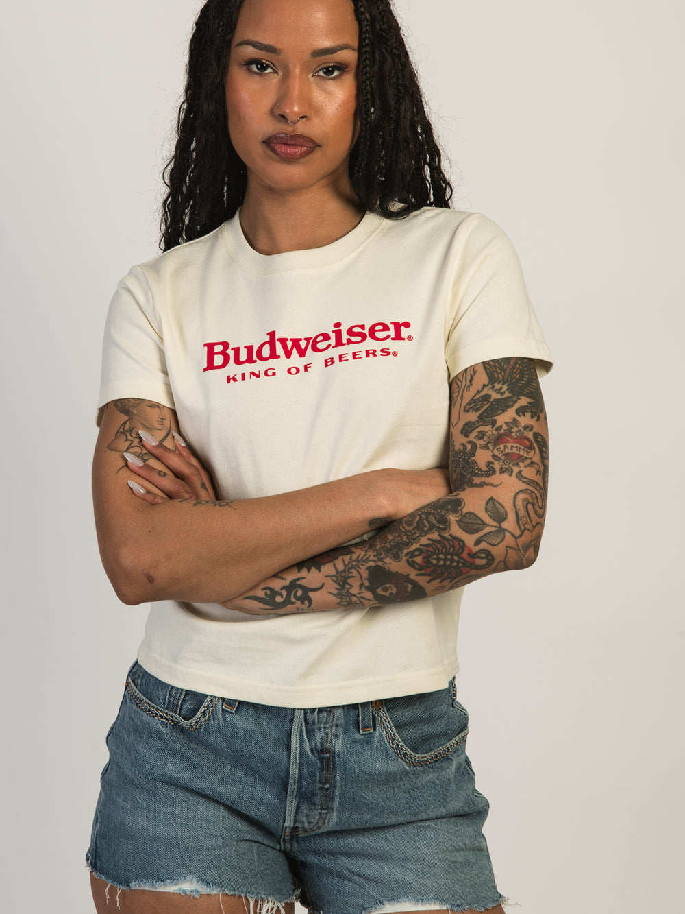 BUDWEISER BASIC BOXY TEE