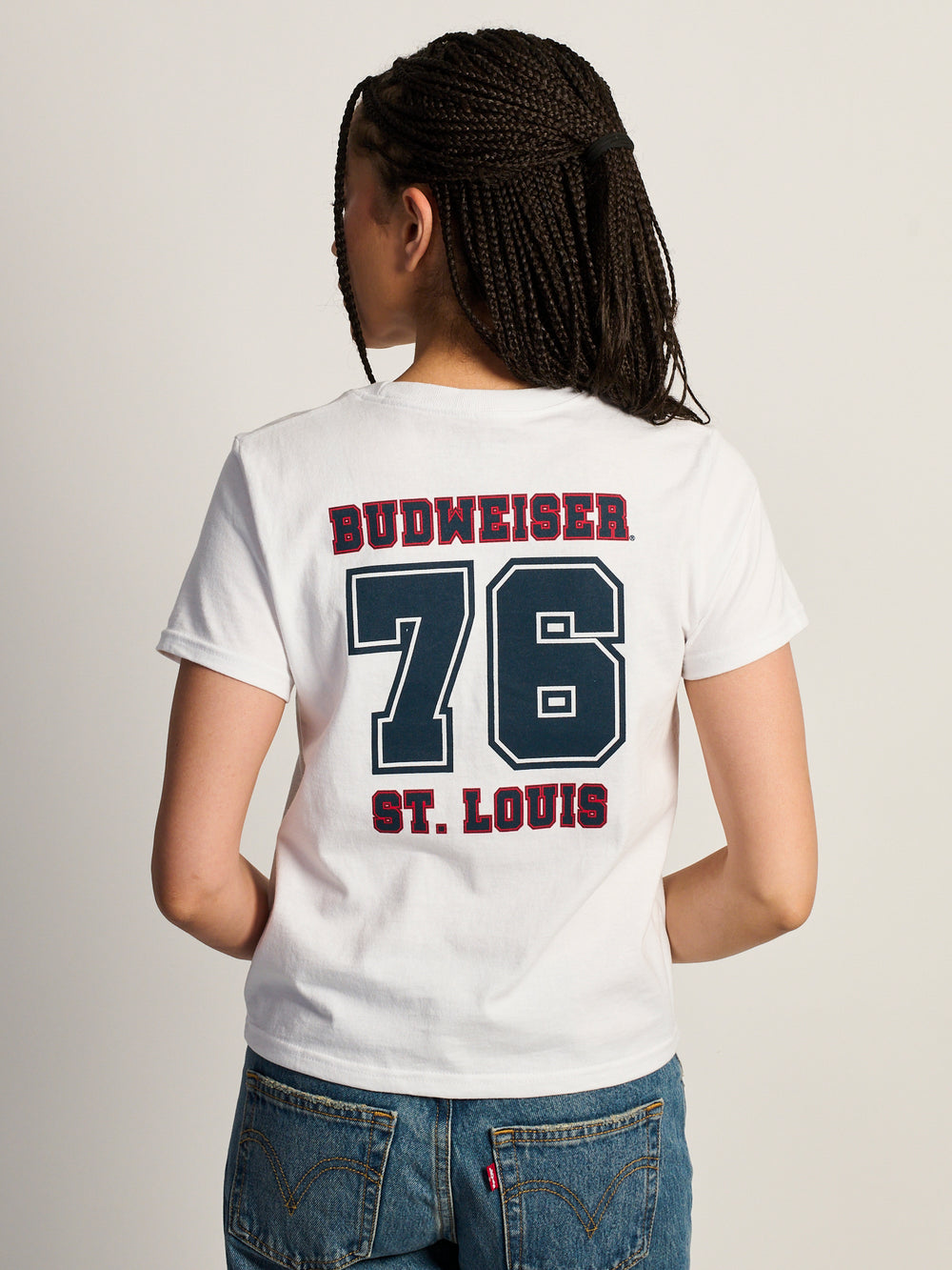 T-SHIRT BUDWEISER 76 BOXY