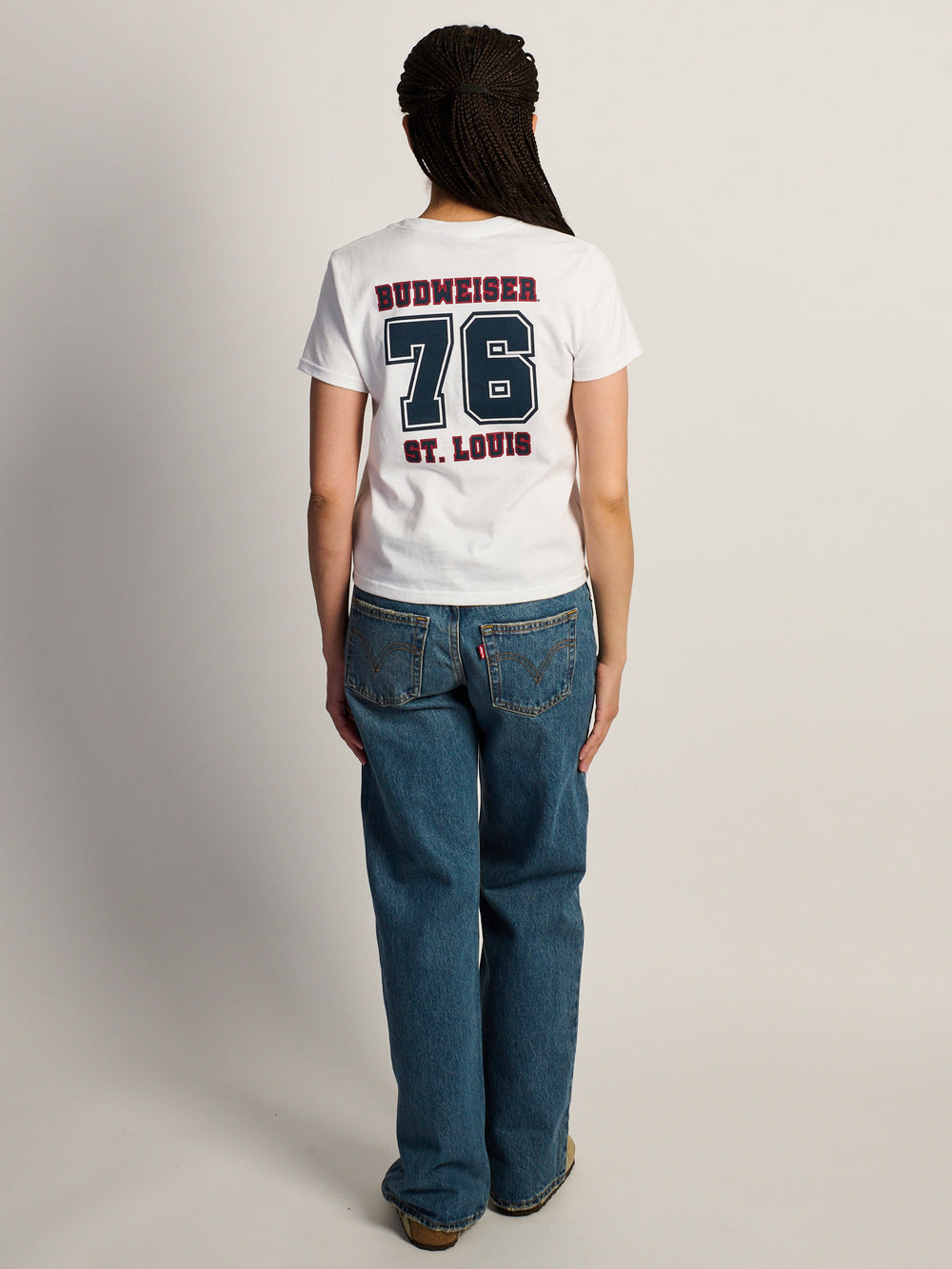 T-SHIRT BUDWEISER 76 BOXY