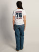 BUDWEISER BUDWEISER 76 BOXY TEE - Boathouse