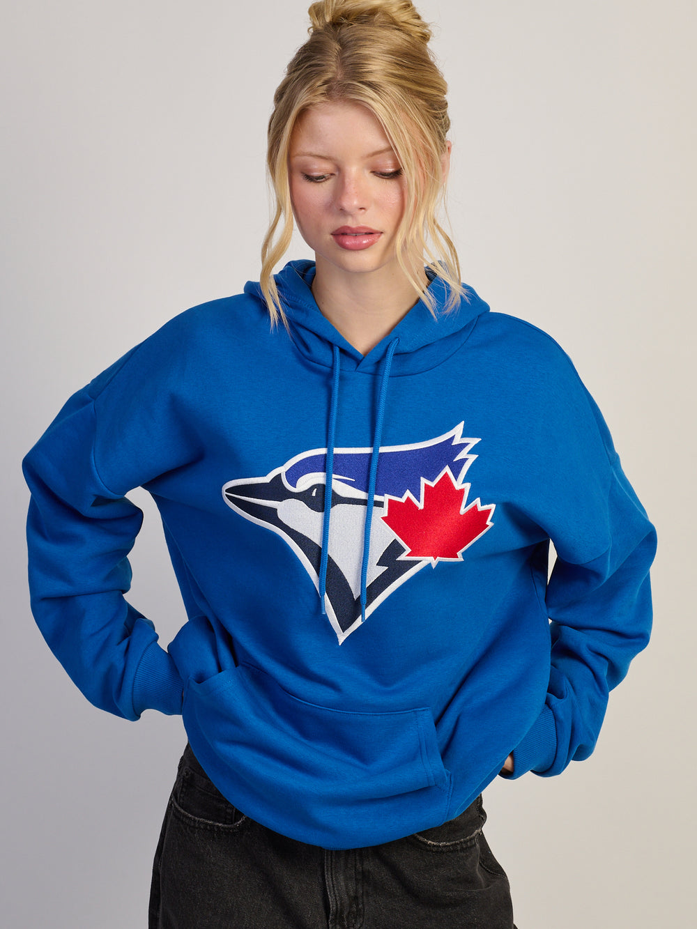 MLB BLUE JAYS LOGO SCRIPT HOODIE