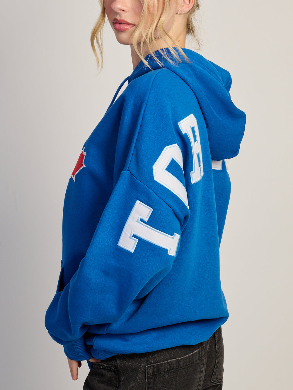 MLB BLUE JAYS LOGO SCRIPT HOODIE
