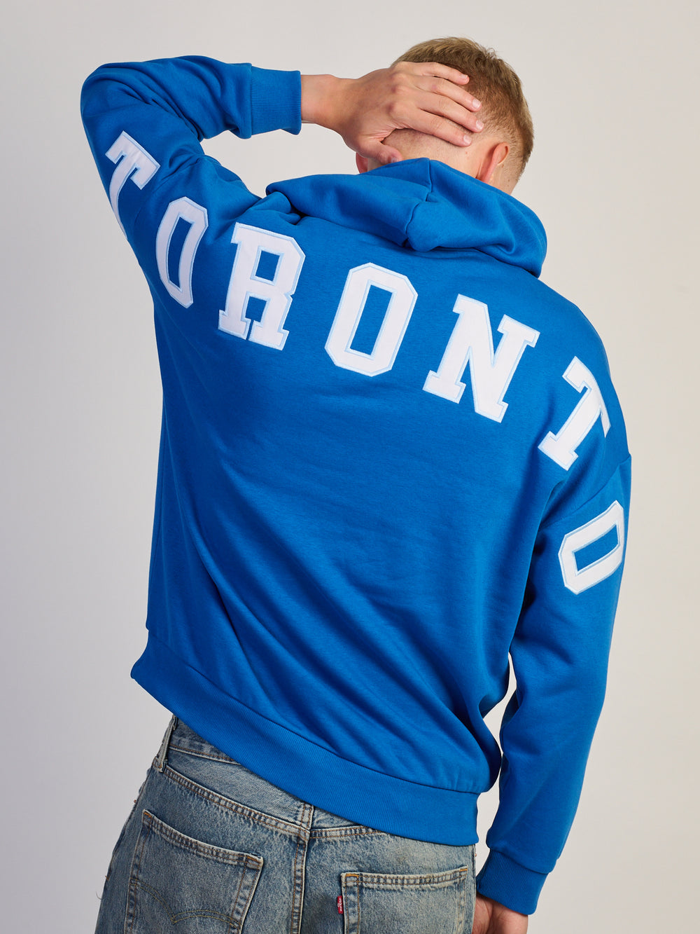 MLB BLUE JAYS LOGO SCRIPT HOODIE