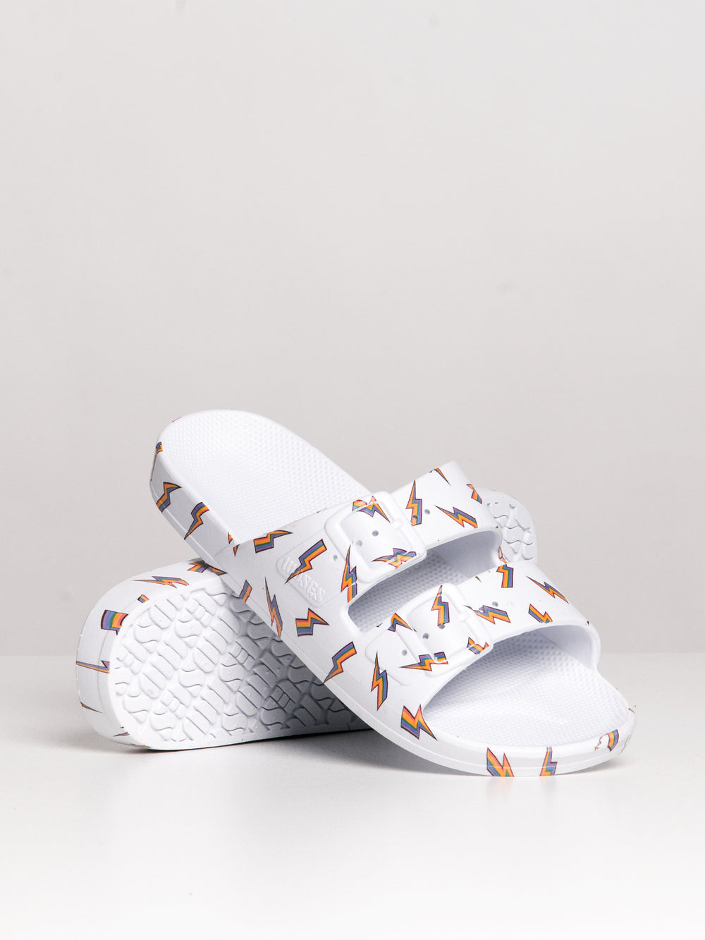 WOMENS FREEDOM MOSES FREEDOM BOLT WHITE SANDAL - CLEARANCE