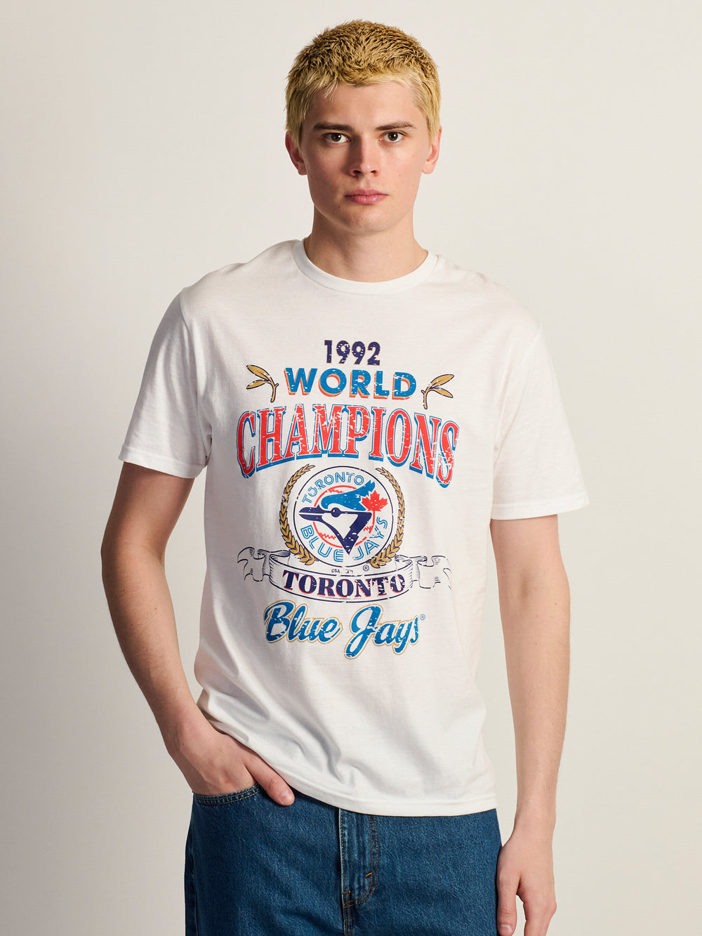 T-SHIRT MAD ENGINE BLUE JAYS CHAMPS