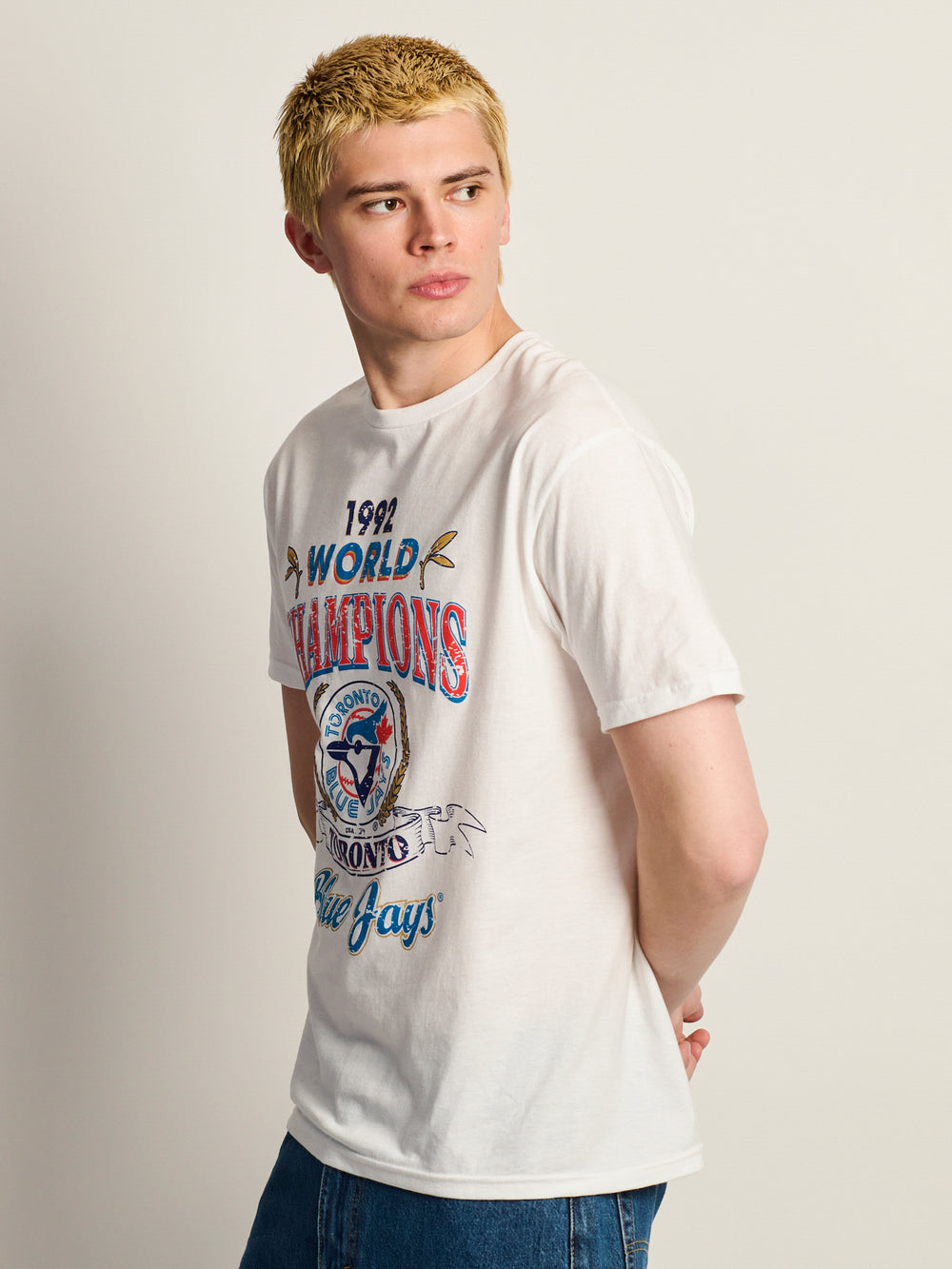 T-SHIRT MAD ENGINE BLUE JAYS CHAMPS