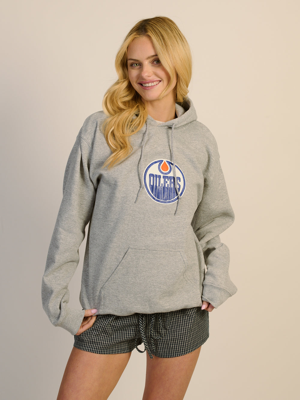 NHL EDMONTON OILERS PULLOVER HOODIE