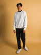 NBA NBA BROOKLYN NETS TONAL EMBROIDERED CREW - CLEARANCE - Boathouse