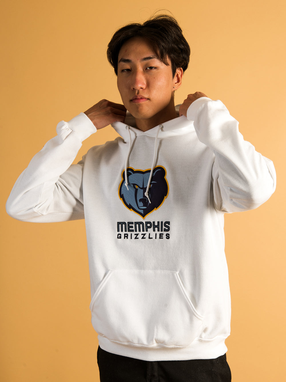 NBA MEMPHIS GRIZZLIES EMBROIDERED HOODIE - CLEARANCE