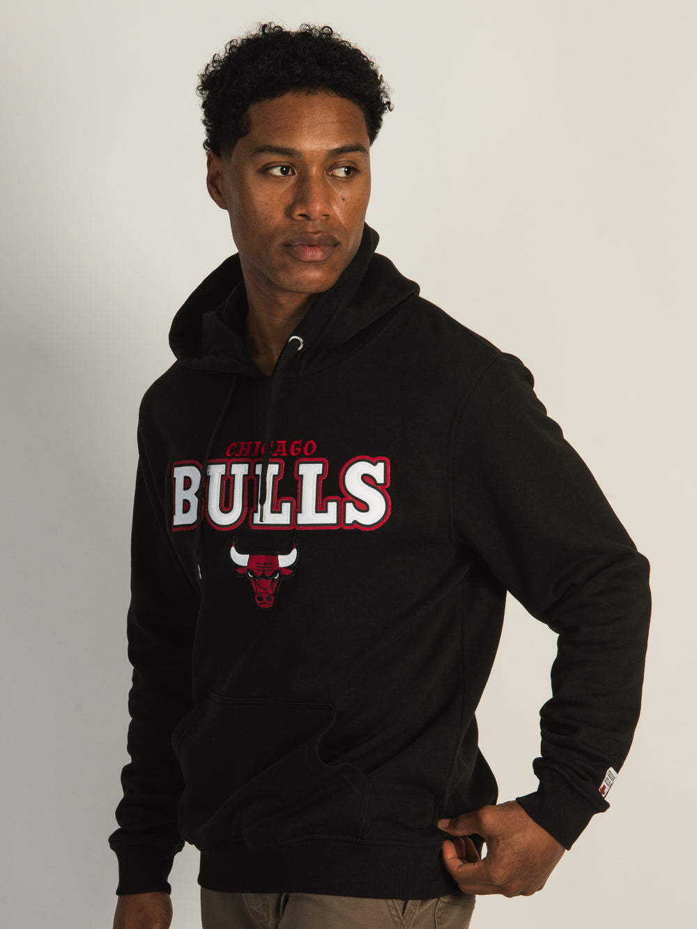 CHANDAIL À CAPUCHE CHICAGO BULLS HARDWOOD