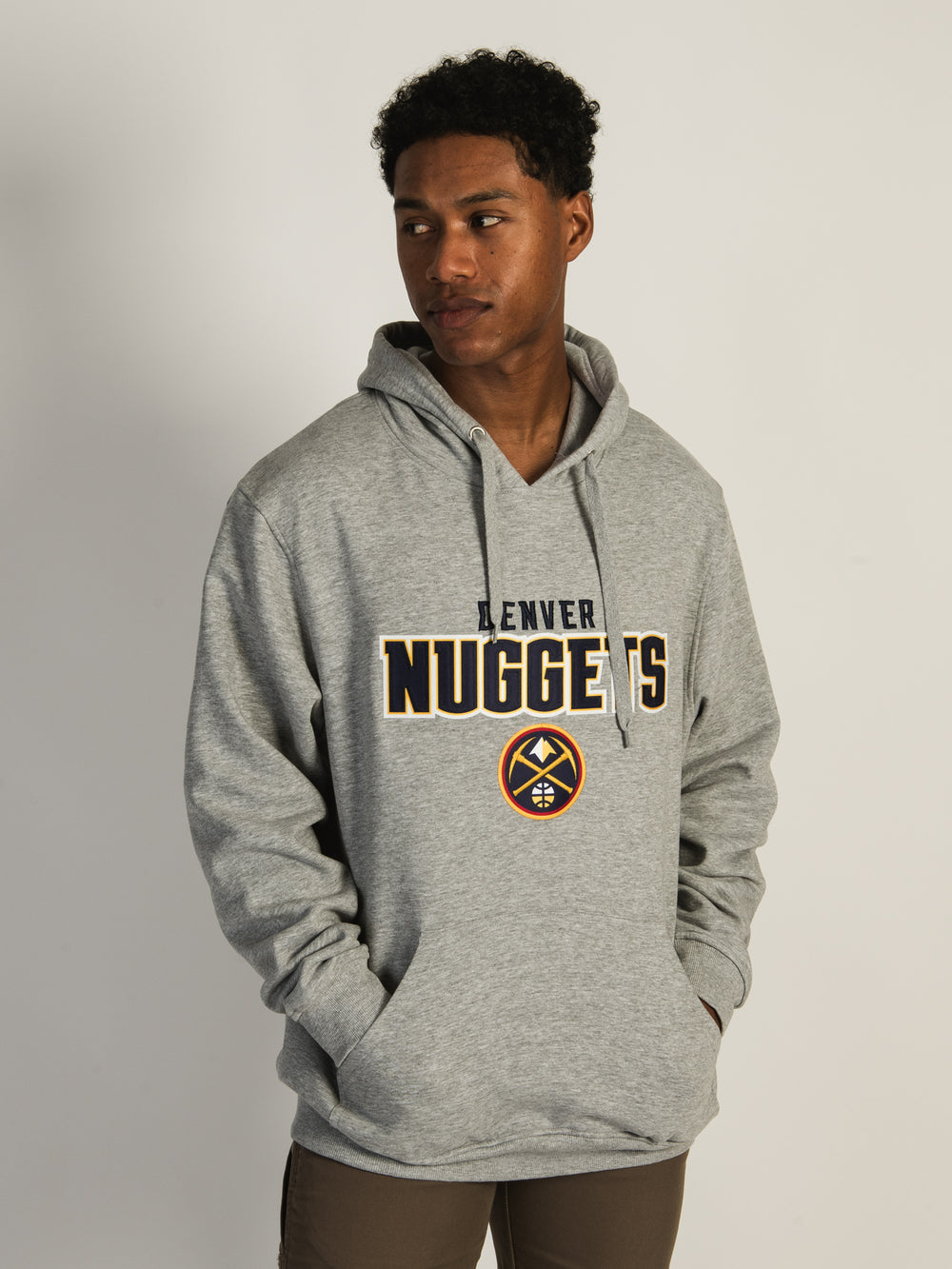 NBA NBA DENVER NUGGETS HARDWOOD PULL OVER HOODIE - CLEARANCE - Boathouse