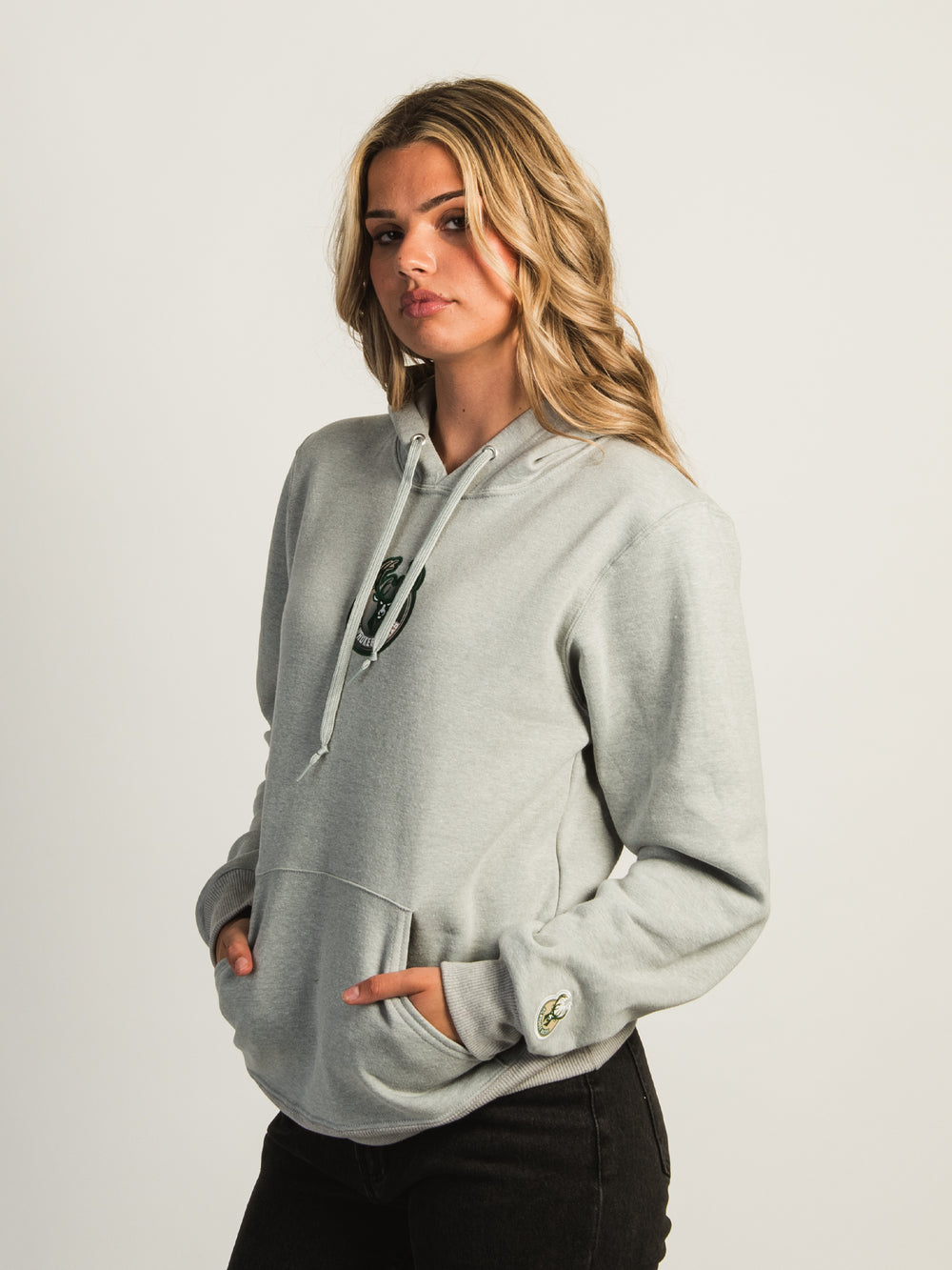 NBA NBA MILWAUKEE BUCKS GRDIENT EMBROIDERED HOODIE - CLEARANCE - Boathouse