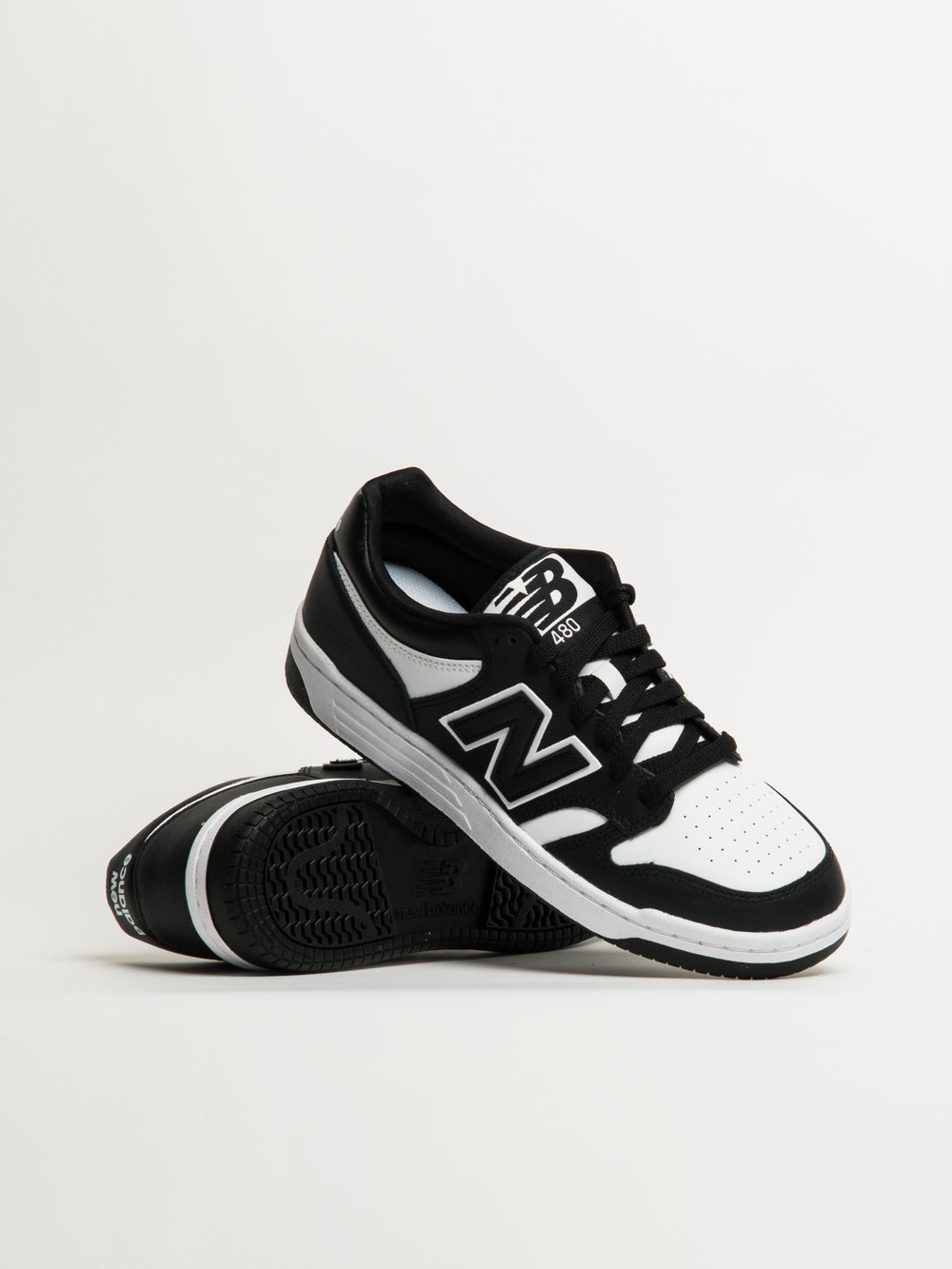 MENS NEW BALANCE 480 SNEAKER - WHITE/BLACK